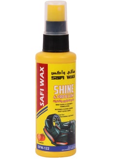 Safi WAX Car Tire & Dashboard Polisher And Protectant For Polishing Plastic Car Parts & Tires, 118 ml  - Image 1