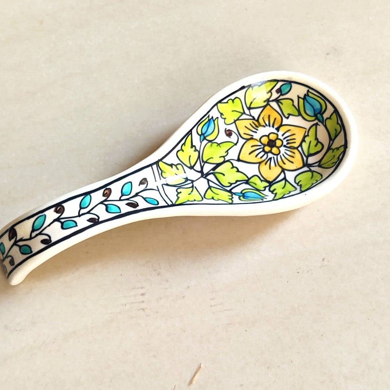 JASMEY HOMES Ceramic Spoon Rest for a Cleaner Kitchen - Image 4
