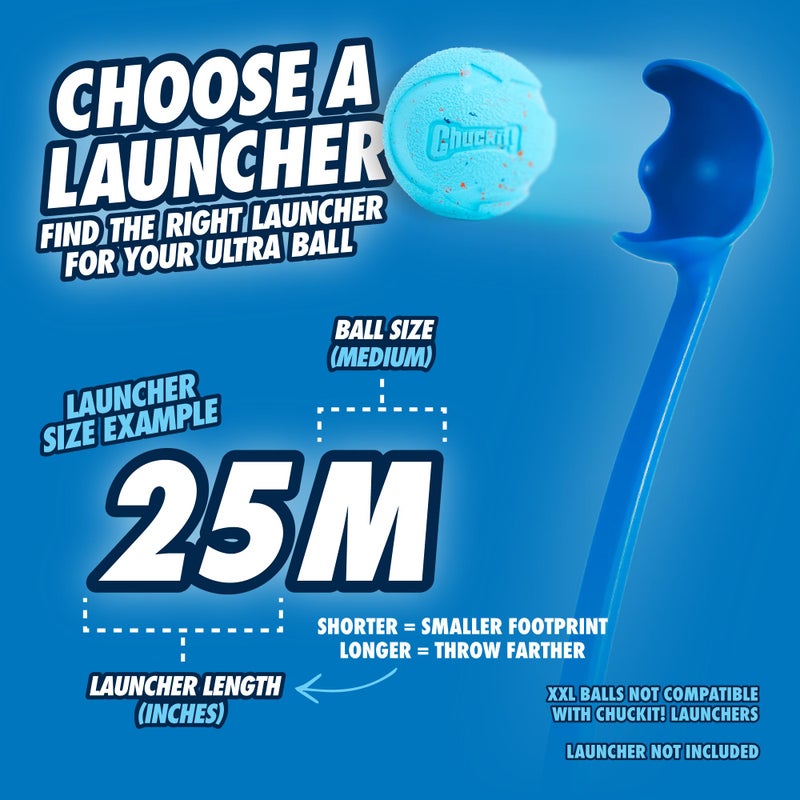 Chuckit! Medium Rebounce Ball 2.5", 2 Pack, Blues & Purples (20320) - Image 5