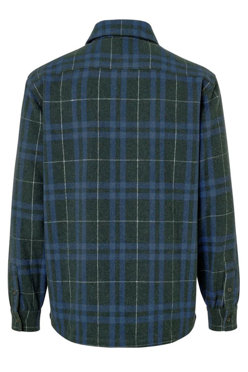 Tchibo قميص سترة عادية للرجال، أخضر - Image 2