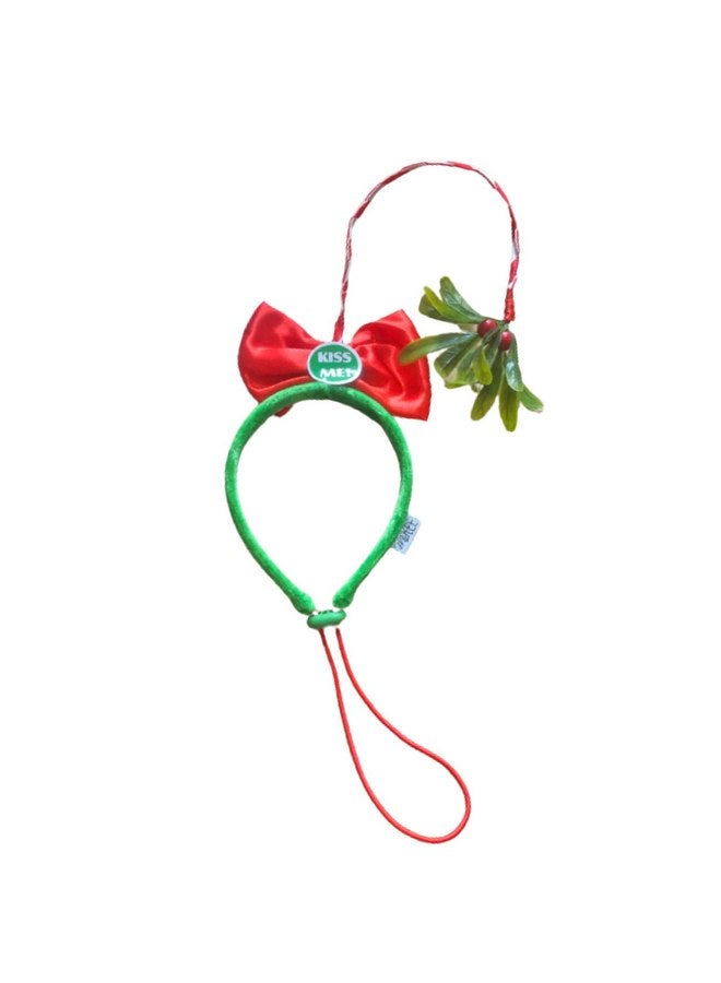 ميدلي زي عصابة رأس الكلب من Midlee Christmas Mistletoe - Image 1