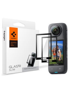 Spigen GLAStR Slim for Insta360 X4 Screen Protector [2 PACK] Full Cover Premium Tempered Glass - 2 Pack  - Image 1