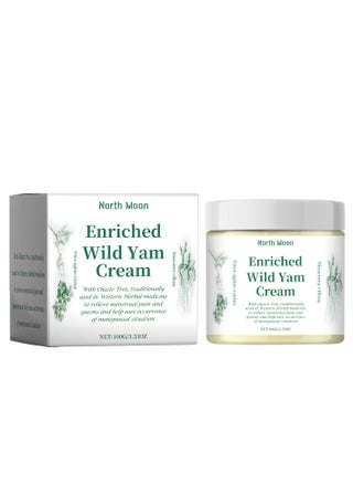 Wild Yam Cream Organic, 3.53oz, Enriched Formula for Hormone Balance, Menopause Relief, and Menstrual Discomfort - pzsku/Z8ED060E13360AD1B8065Z/45/_/1730357672/e4ebe804-ce41-4d6b-b427-e02d0bdbcb9a