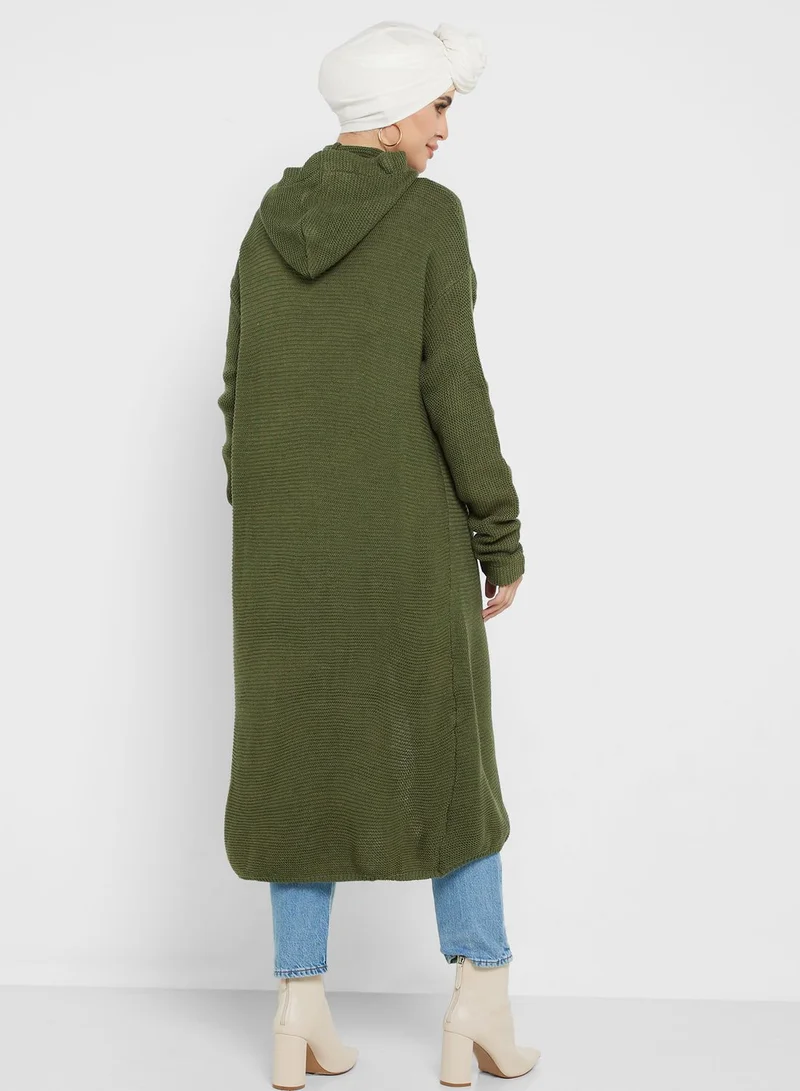 خزانة Longline Cardigan