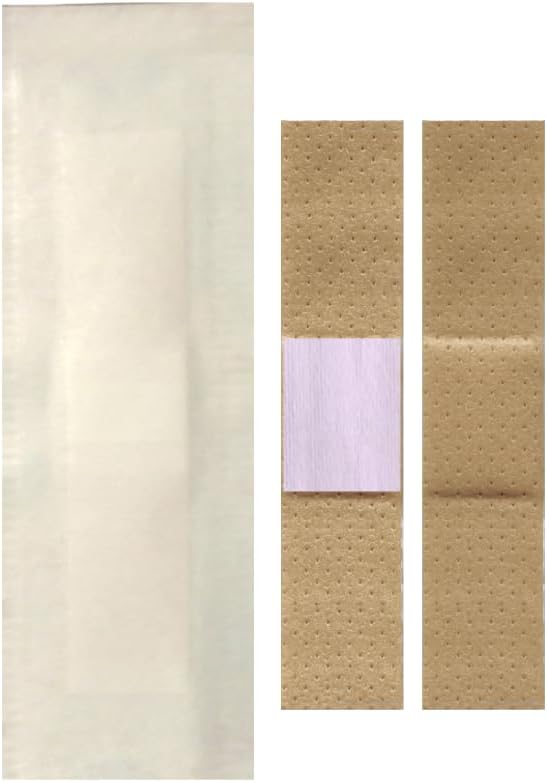 Vakly 200 Junior Sheer Plastic Adhesive Bandages with NonStick Pad  Sterile 38x15 Bandage for Wound Care for First Aid Kits  Latex Free Long Lasting Protective Dressing for Cuts and Abrasions 200 - Image 3