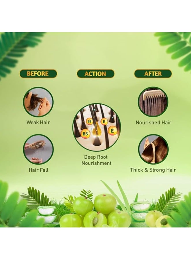 Dabur Amla Advanced Hair Oil Hair Repair Solutions Hair Fall Control Oil 270 Ml - Image 3
