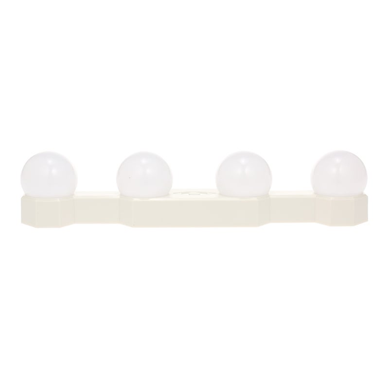 4 Bulb LED Mirror Lights USB Rechargeable Cordless Vanity Makeup Lights Brightness Color temperature Adjustable - Image 1