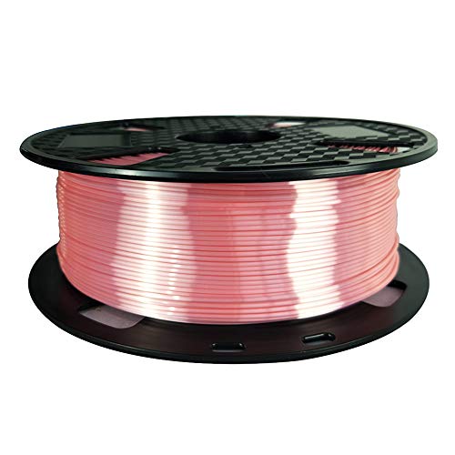 CC3D Silk Pink PLA Filament 1.75 mm 1KG Spool 3D Printer Filament FDM 3D Printing Materials Silky Shiny Metallic Metal PLA Gold Pink Color - Image 2