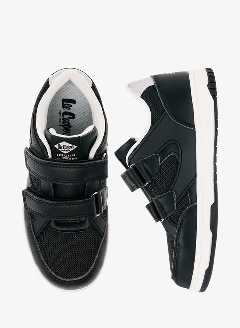 لي كوبر سنيكرز أولاد بألوان متداخلة وإغلاق بشريط لاصق