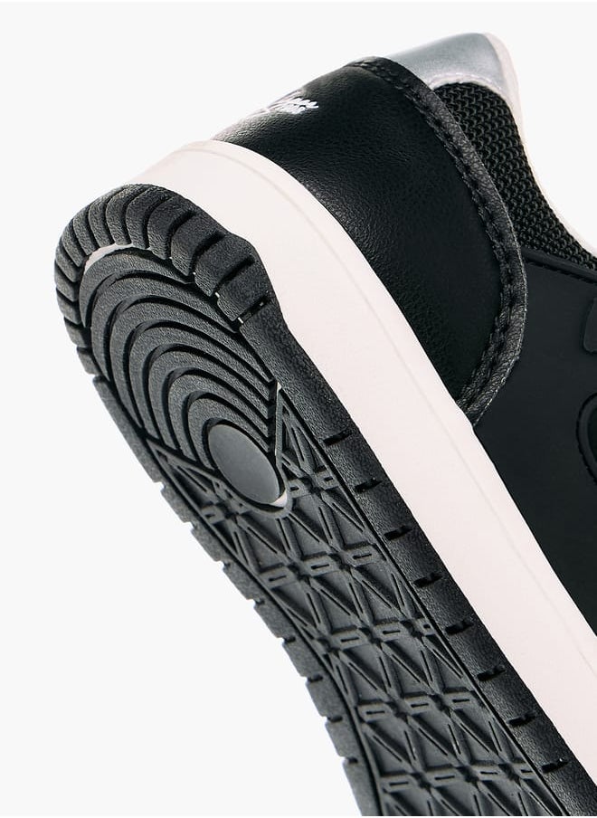 Lee Cooper Boys' Colourblock Sneakers with Hook and Loop Closure  - Image 5