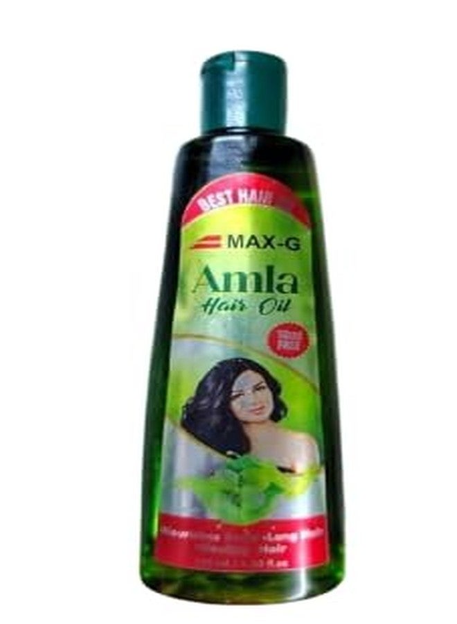 MAX-G Amla Hair Oil, Nourishes Scalp, Long Hair, Managing Hair, Termo Free, 200ml - Image 2