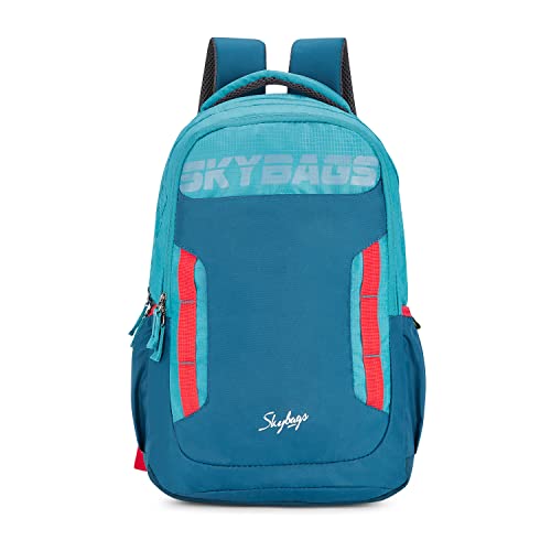 Skybags One Size Blue Shiny Jacquard 22L Standard Backpack s - Image 1
