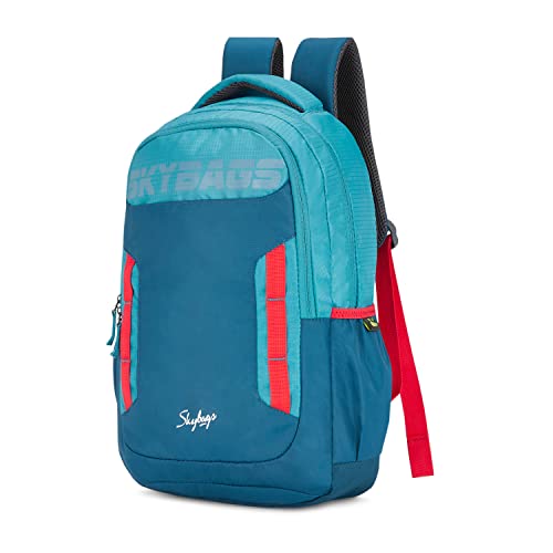 Skybags One Size Blue Shiny Jacquard 22L Standard Backpack s - Image 2