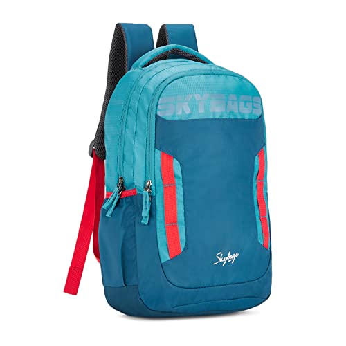 Skybags One Size Blue Shiny Jacquard 22L Standard Backpack s - Image 3