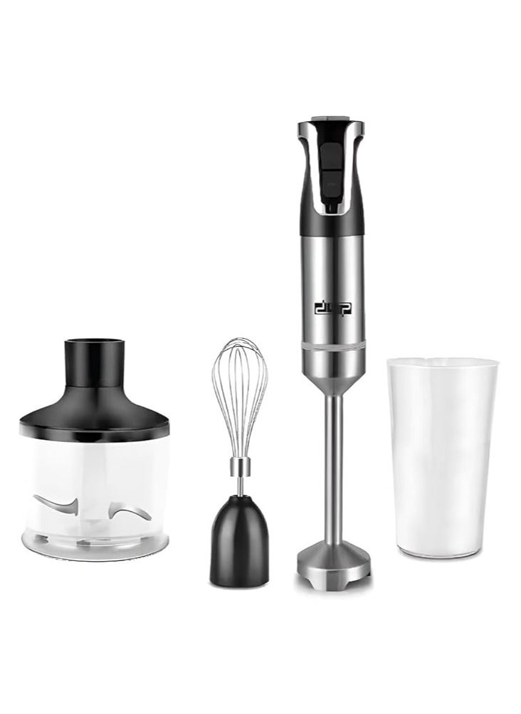 DSP - DSP Hand Blender, 700 Watt, 500 ml , with whisker and Chopper, Silver KM1040 - Image 1