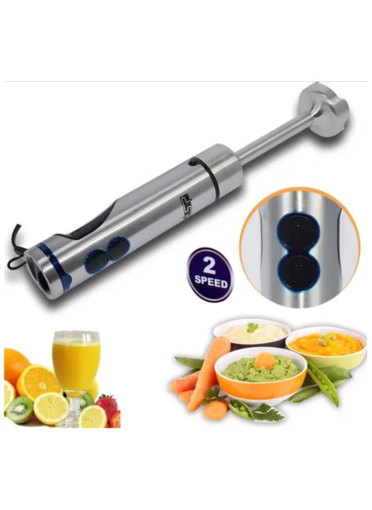 DSP - DSP Hand Blender, 700 Watt, 500 ml , with whisker and Chopper, Silver KM1040 - Image 1
