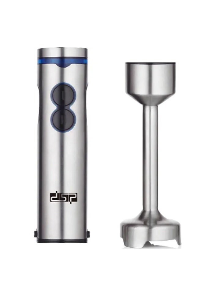 DSP - DSP Hand Blender, 700 Watt, 500 ml , with whisker and Chopper, Silver KM1040 - Image 1