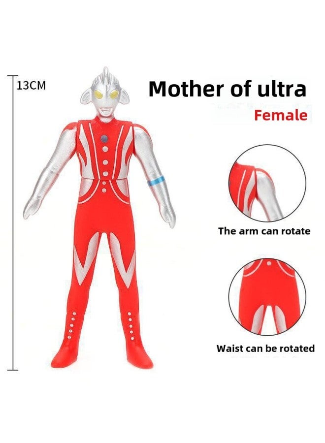 13CM Ultraman Soft Plastic Tiga Style Maltos Galaxy Zero Tiga Superman Children's Hot Toys Wholesale-Color:46. Mother Of Ultra  - Image 1