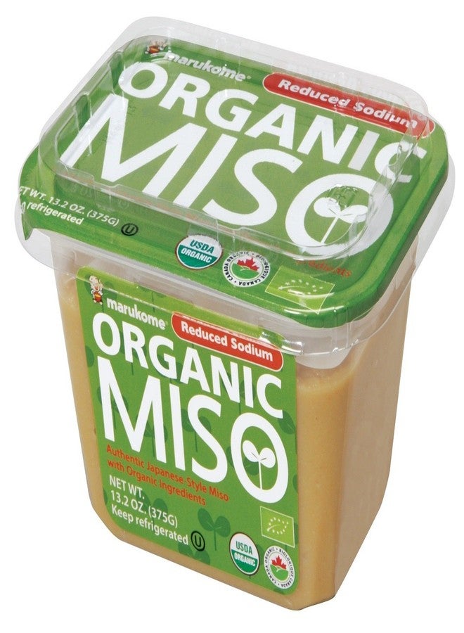 Marukome Organic Broth, Reduced Sodium Miso Paste, 13.2 OZ - Image 4