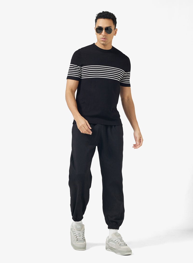 Seventy Five Basics Pack of 2 Elastic Hem Joggers - Image 4