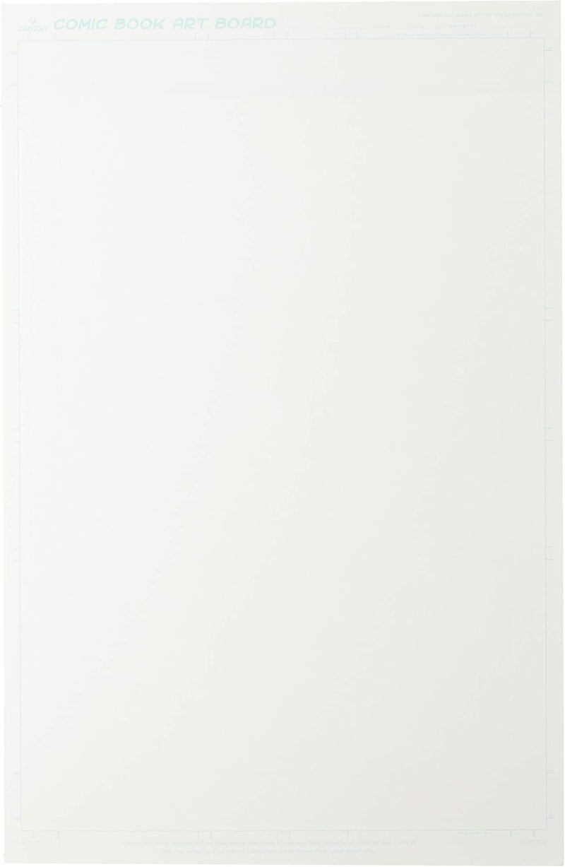 CANSON Canson Artist Series Comic Paper Art Board Foldover Pad 11x17 inches 24 Sheets 150lb250g  Artist Paper for Adults and Students  Colored Pencil Marker Ink Pen  - Image 2
