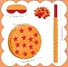 RoundFunny Anime Theme Pinata Party Birthday Decorations Orange and Red 7 Star Ball Party Favor Centerpiece Photo Prop Pinata Stuffers Birthday Supplies - Image 4