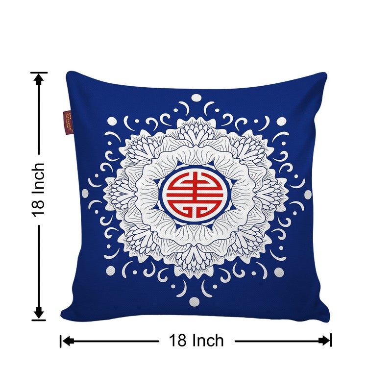 AEROHAVENâ„¢ Set of 5 Turkish Designer Decorative Throw Pillow/Cushion Covers - 18 x 18 inches - Image 3