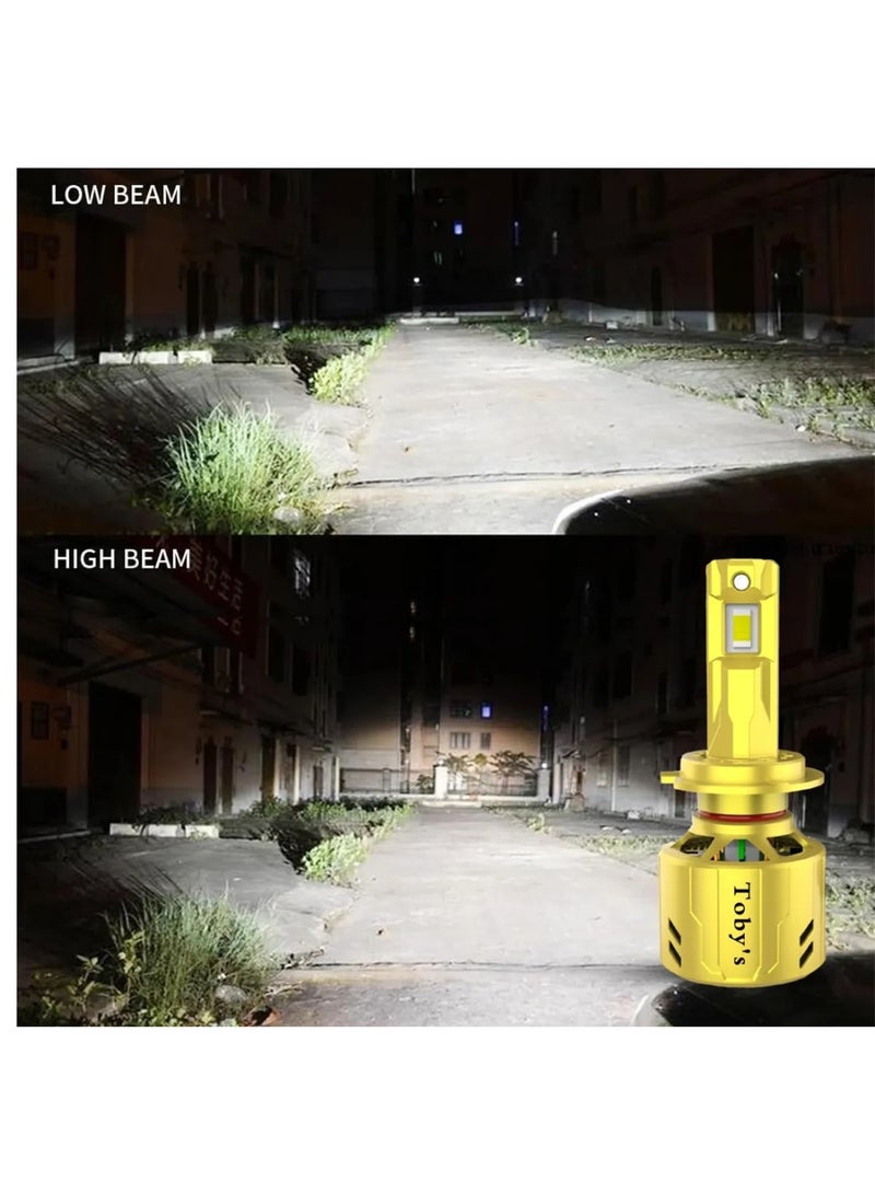 توبيز مصباح أمامي LED للسيارة من Tobys LX 100، قطعتان، أصلي، 60 واط/القطعة، قوة 6000 لومن/القطعة، بدرجة حرارة لون 6500 كلفن - LX100 L - H1 - Image 5