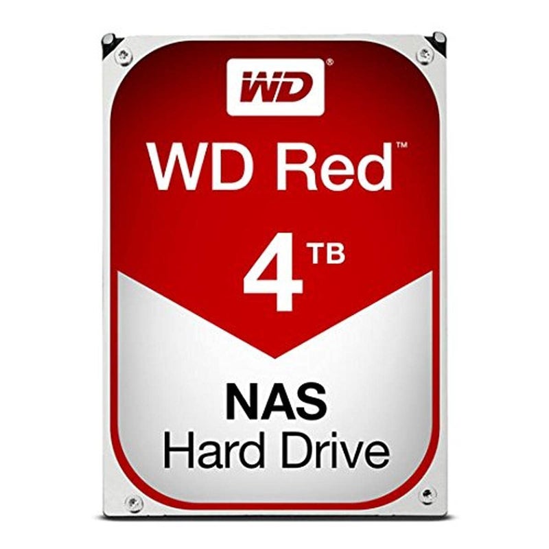 Western Digital Western Digital WD40EFRX WD Red NAS Hard Drive - Hard drive - 4 TB - internal - 3.5 inch - SATA 6Gb/s - buffer: 64 MB - for WD My Cloud EX2, EX4 - Image 1