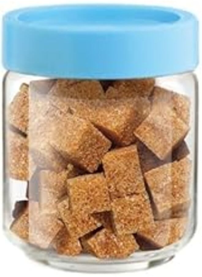 Ocean OCEAN GLASS - STAX JAR BLUE LID, SET OF 6,500 ML. 