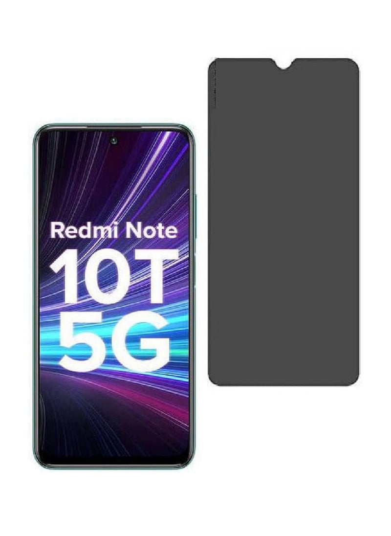 Super Tempered Glass Screen Protector Anti-Spy Privacy Designed For Xiaomi Redmi Note 10T 5G Full Screen Coverage And Bubble Free - Image 1