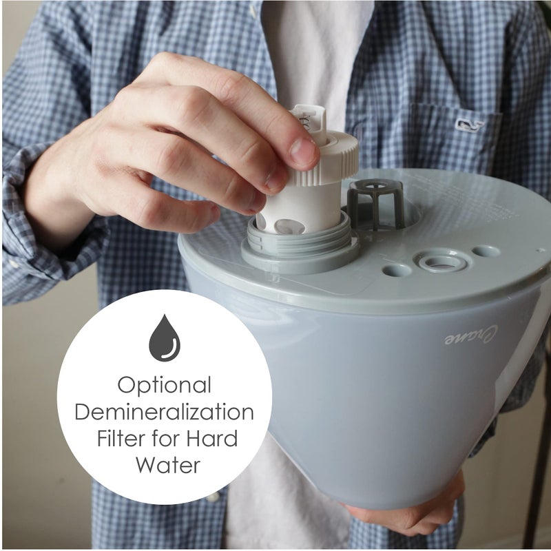Crane Crane Ultrasonic Cool Mist Humidifier for Baby Nursery and Bedroom, Large 1 Gallon Tank, Adjustable Humidity, Automatic Shut-Off, Filter Optional  - Image 5