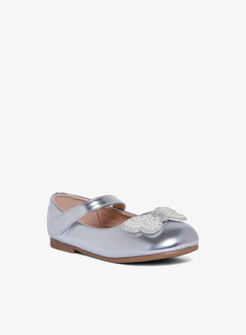 Geoomnii Geoomnii Infant Girls Ballerina Shoes – Soft Closed-Toe Flats for Baby Girls, Comfortable Daily Wear & Special Occasions