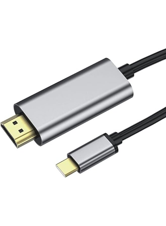 USB-C to HDMI HDTV Adapter Cable – Supports 4K UHD – Easy to use for connecting laptops, mobile phones, and TVs - Image 4