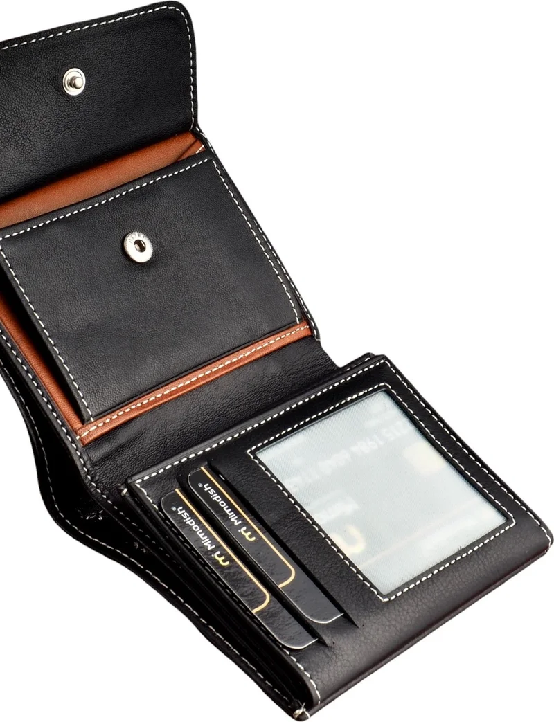 ميموديش 2762 Leather Coin Pocket Luxury Men's Wallet