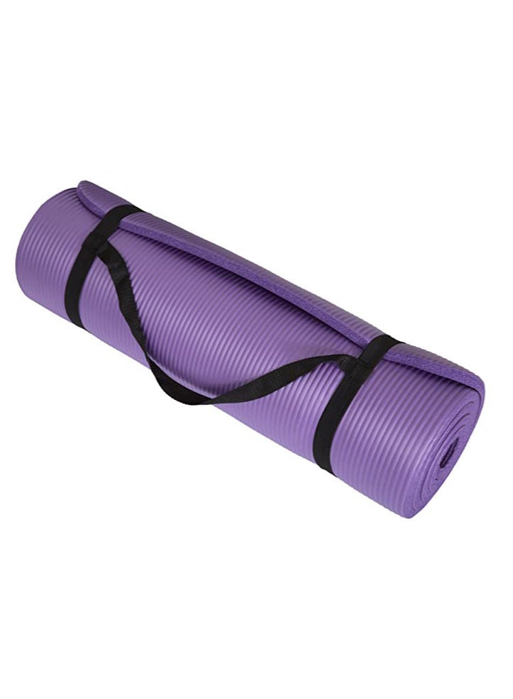 Spall Yoga Mat with Strap Included 10mm Thick Non Slip Fast Drying    Professional Waterproof Ideal for Fitness Home Gym Workouts Both Men and Women - Image 1
