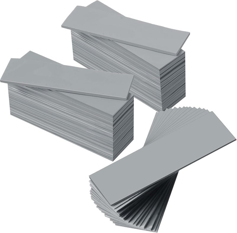 Outus 30 Pieces 2.6 x 0.8 x0.1 Inch Silicone Thermal Pad Reusable CPU SSD Thermal Conductive Silicone Pad Each Thick for Gpu Heatsink CPU Chip Heat Conduction or LED Heat Conduction(Dark Gray) - Image 1