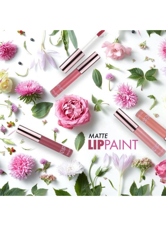 girlactik Liquid Lipstick. Stay All Day Creamy & Waterproof Matte Liquid Lipstick. Moisturizing & Hydrating, Smudge Proof, For Dry Lips - Bashful - Image 4