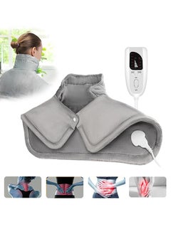 Arabest Heating Pad,Electric Heat Pad for Neck and Shoulders- Fast Heat Warming Shawl, 6 Electric Temperature Options, 4 Timer Settings, Safe Auto Shut-Off, Machine Washable  - Image 2