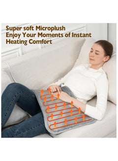 Arabest Heating Pad,Electric Heat Pad for Neck and Shoulders- Fast Heat Warming Shawl, 6 Electric Temperature Options, 4 Timer Settings, Safe Auto Shut-Off, Machine Washable  - Image 4