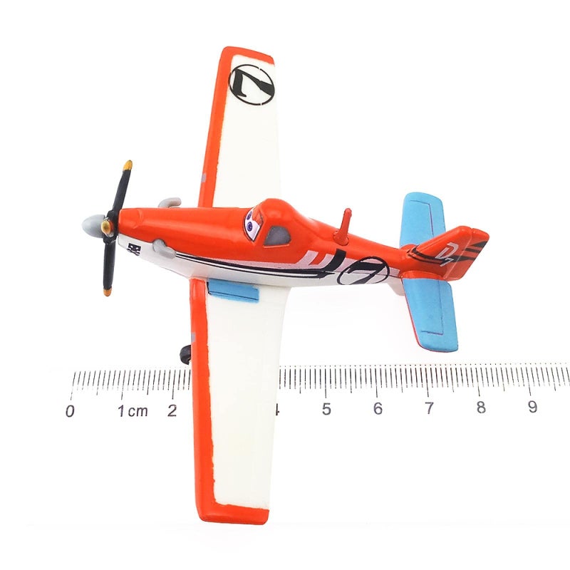 Tawmuotd Planes Fire and Rescueï¼šNo.7 Dusty Crophopper New 1:55 Metal Diecast Educational Toys Planes Model - Image 3