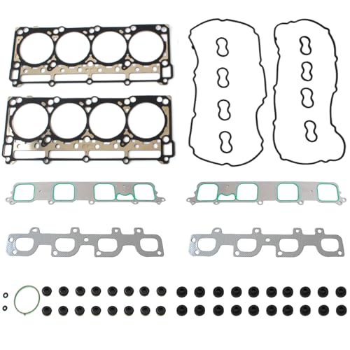 AUCERAMIC Cylinder Head Gasket Set Fit for 20212023 Dodge Durango RAM 1500 for 20152023 Dodge Challenger Charger for 20182021 Jeep Grand Cherokee 62L V8 VS50625R - Image 1