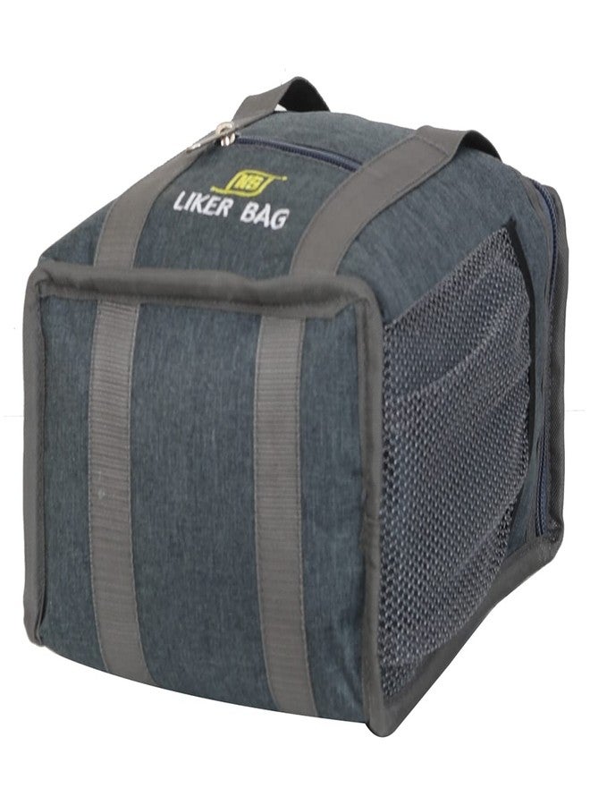 Liker Bag حقيبة تخزين طعام قابلة للغسل من البوليستر من ليكر، حقيبة مانعة للتسرب بمقبض للمدرسة/المكتب/الجامعة/السفر/النزهات للرجال والنساء - Image 5