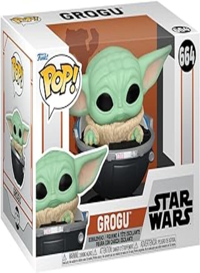 Funko Pop! Tv Series: Star Wars - Grogu with Prama