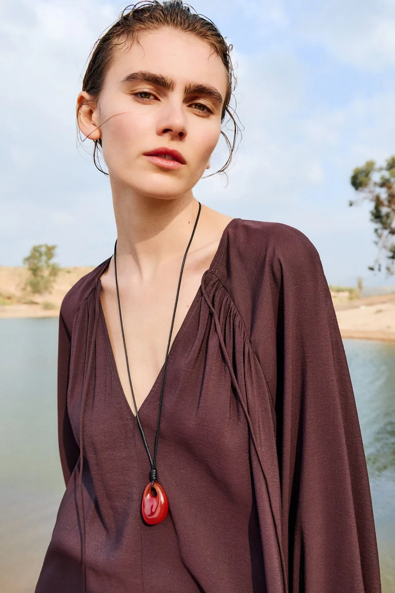 H&M  Oversized tunic dress for Women | Best Price UAE