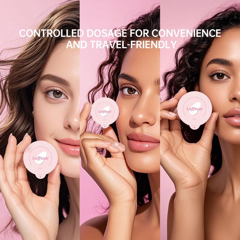 Loffeyo 30PCS Travel Mini Size Cleansing Balm, Makeup Remover Balm, Individually Wrapped Pods, Gentle & Hydrating with Pomegranate Extract, Leak-Proof & Travel-Friendly, For All Skin Types, Hotel Use - Image 3