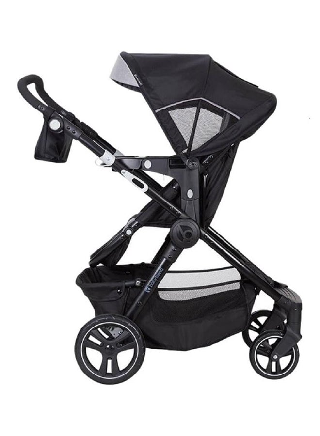 babytrend City Clicker Pro Stroller With Car Seat - Soho Blue - Image 2