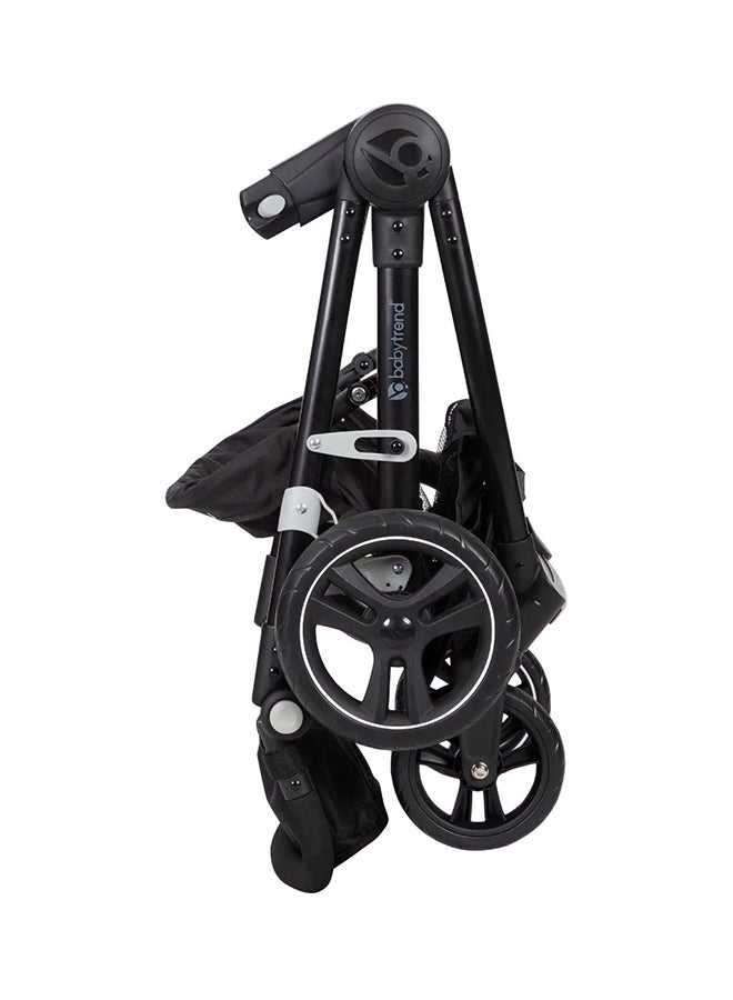 babytrend City Clicker Pro Stroller With Car Seat - Soho Blue - Image 5
