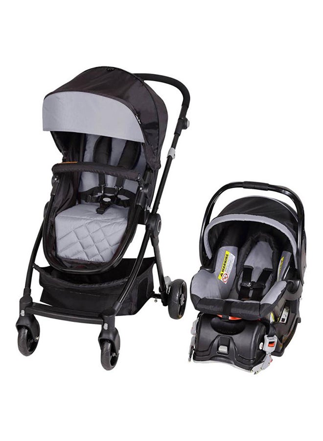 babytrend City Clicker Pro Stroller With Car Seat - Soho Blue - Image 1