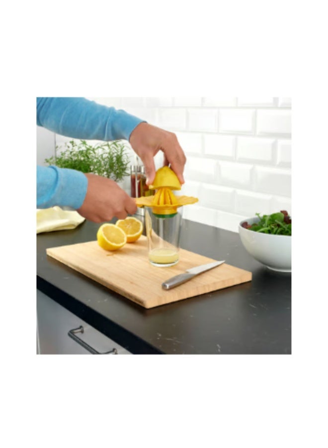 UPPFYLLD Lemon squeezer, bright yellow/bright green, 15 cm - Image 1